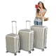 welltravel Reisekoffer DELUXE (3er-Set)