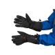 welltravel Gants à doigts chauffantes, batterie incl. L